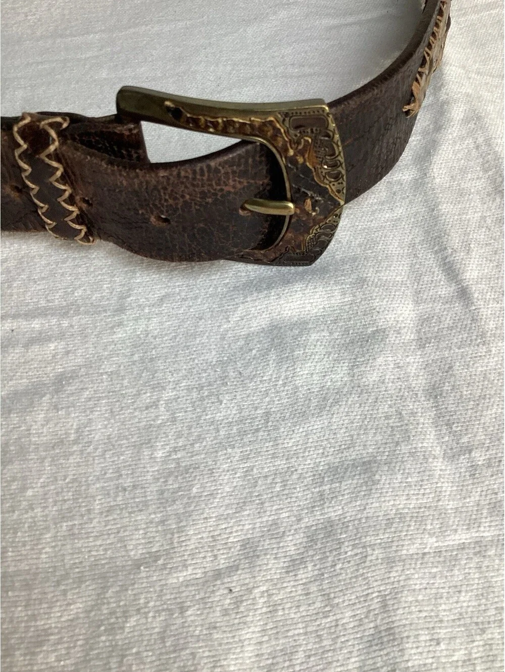 Beckon leather vintage belt size S